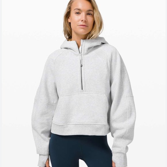 lululemon athletica Sweaters - Lululemon Scuba Oversized Half-Zip Hoodie (XS/S)